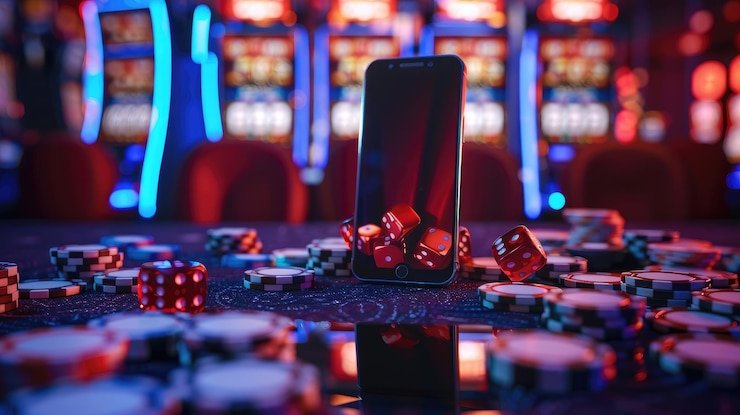 Layout tata letak meja French Roulette dengan penempatan taruhan