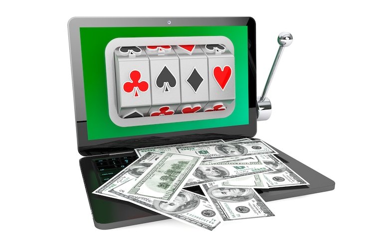Dealer mengumumkan hasil putaran di meja French Roulette